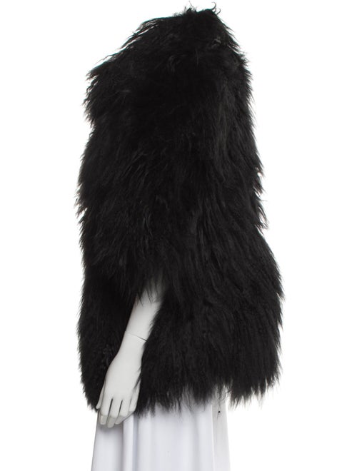 Source Unknown Lambskin Fur Jacket