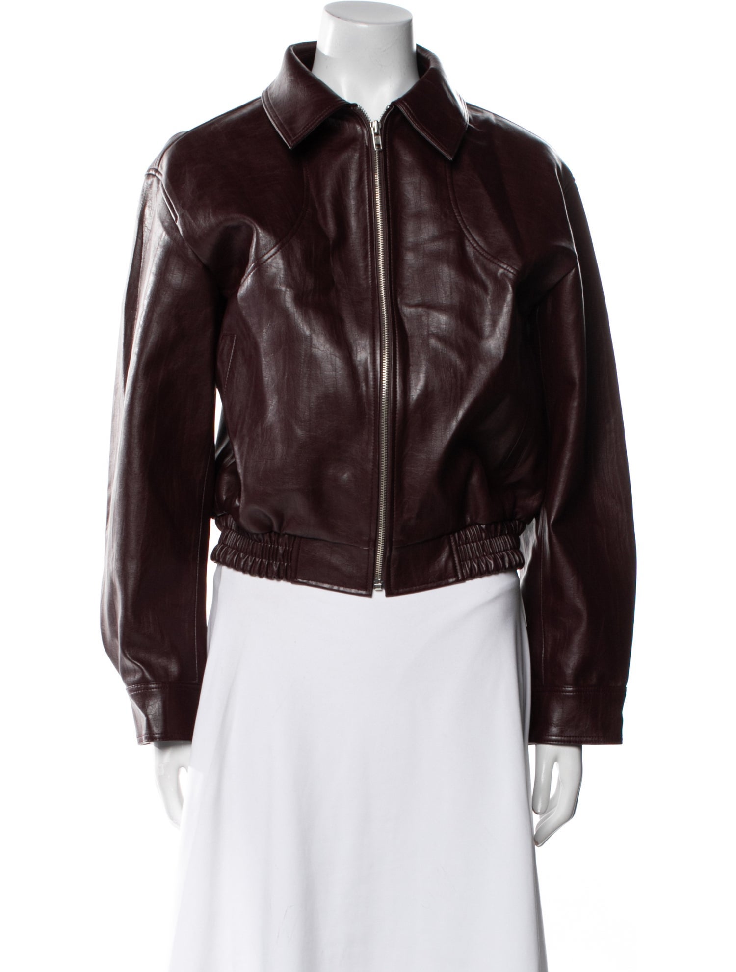 Source Unknown Leather Biker Jacket w/ Tags