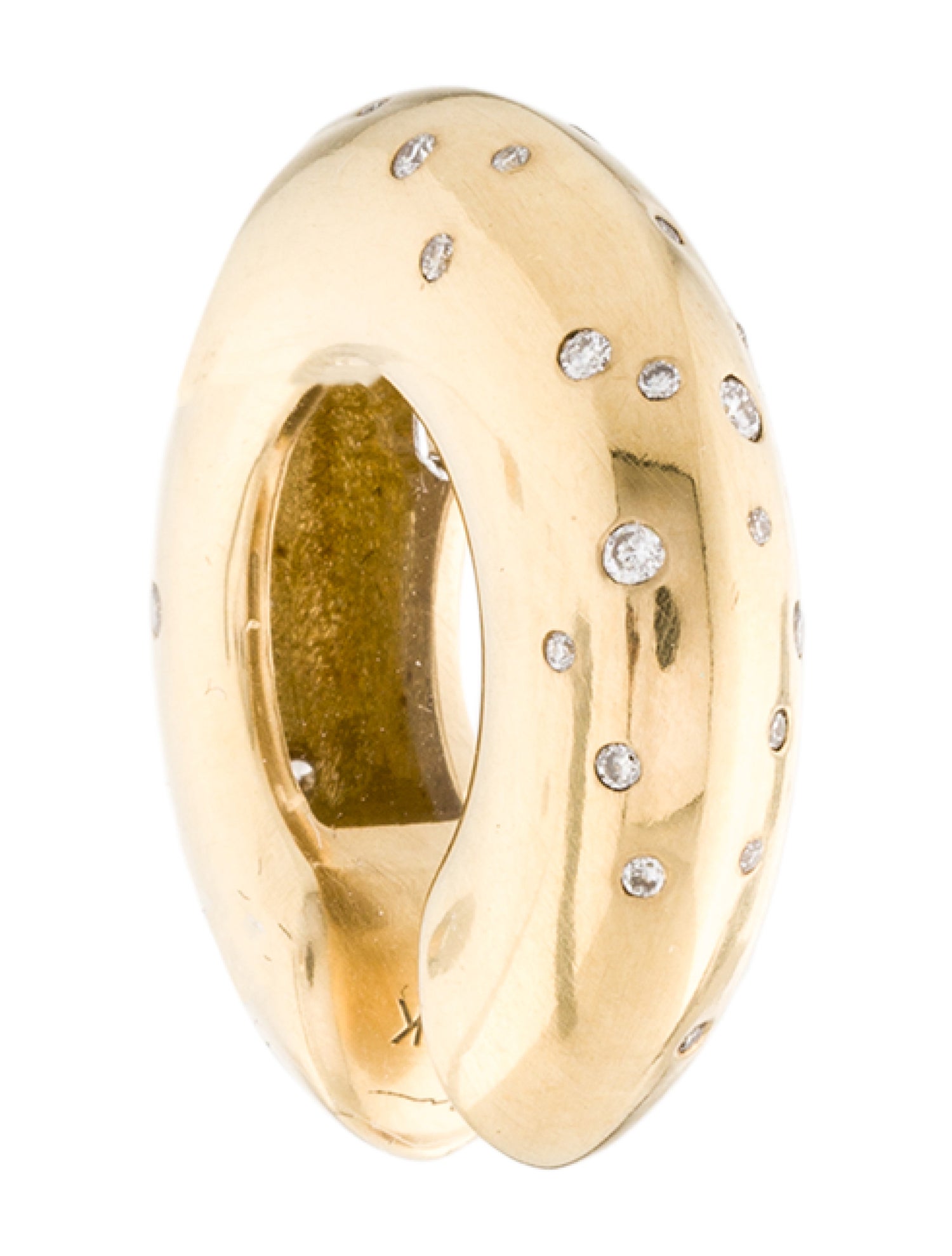 EN Studio 18K Diamond Taurus Ear Cuff