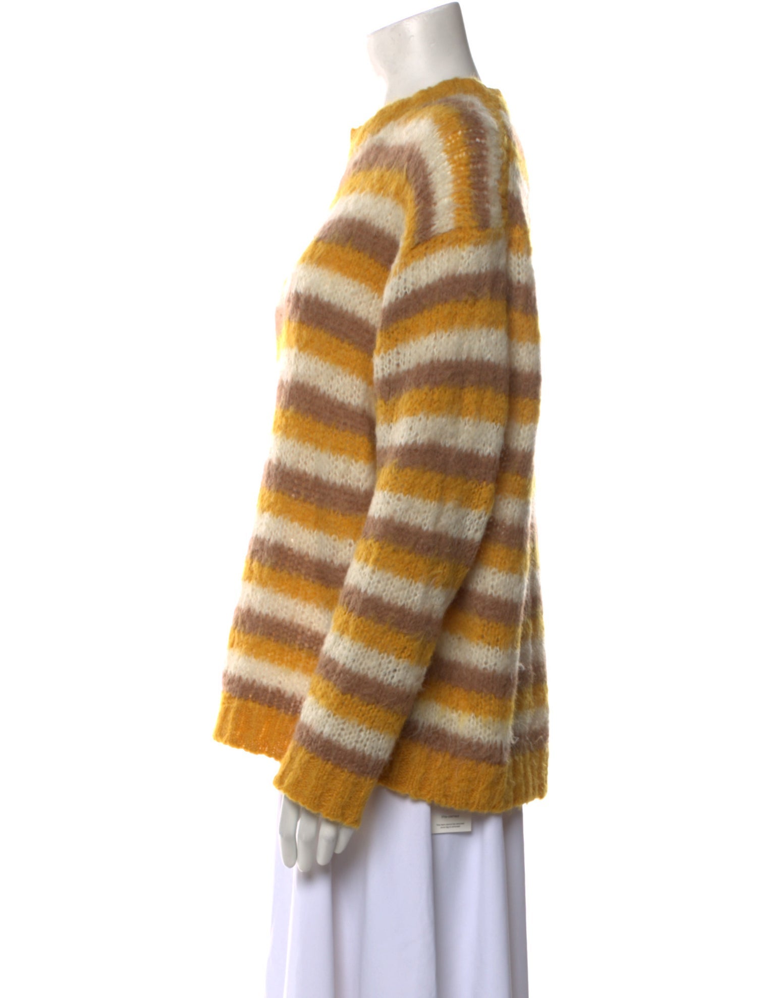 Nue Notes Striped Crew Neck Sweater