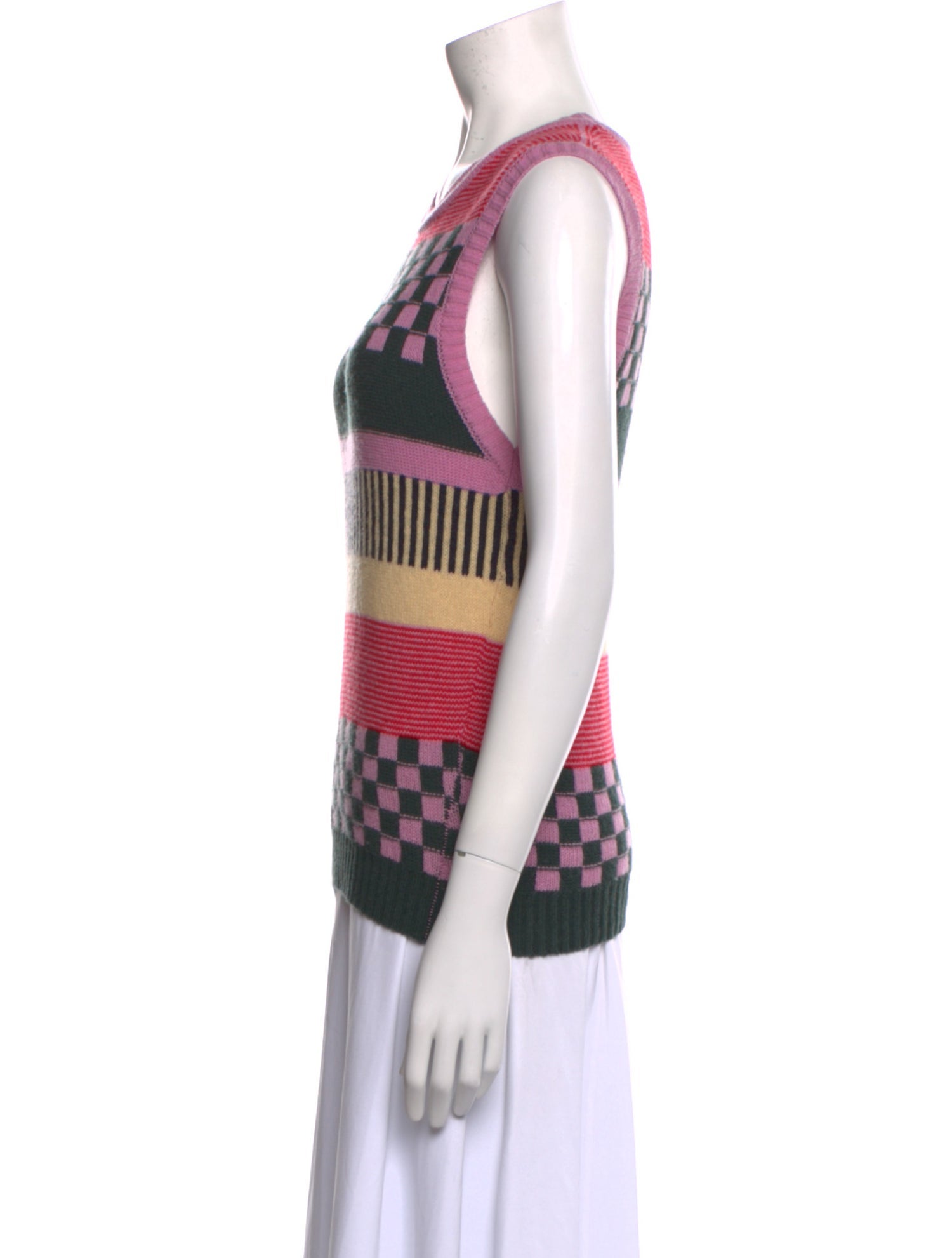 Nue Notes Striped Crew Neck Top