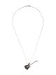 Stefere 18K Diamond Guitar Pendant Necklace