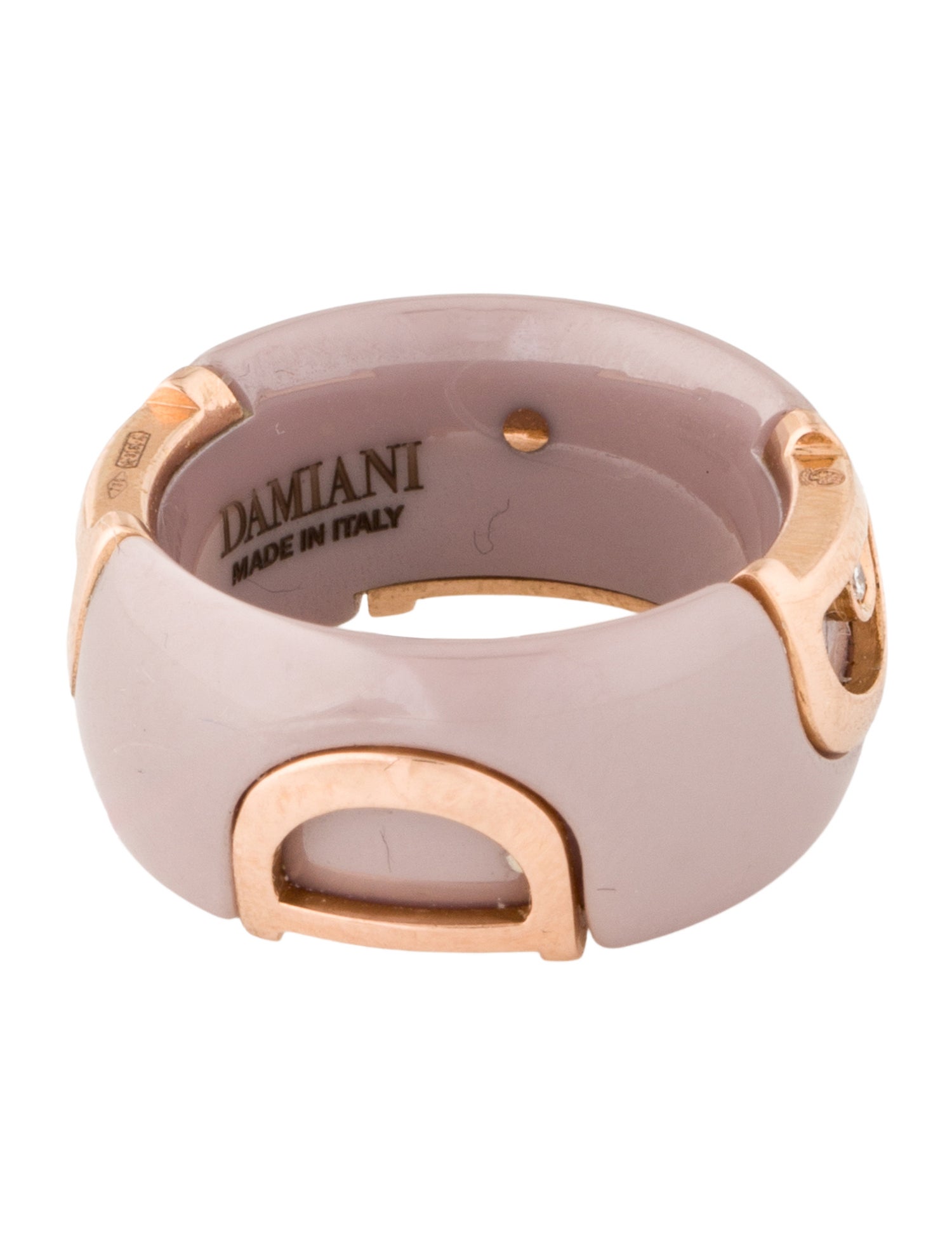 Damiani 18K Diamond D. Icon Band