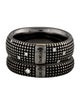 Damiani 18K Diamond Metropolitan Bands, Set of 2
