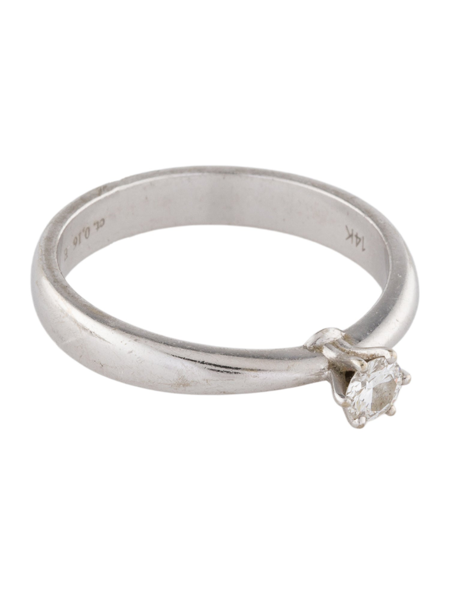 Damiani 14K Diamond Engagement Ring