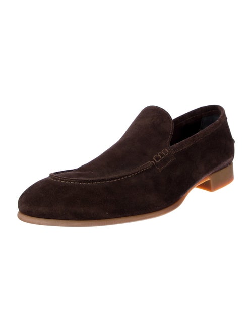 Di Bianco Suede Loafers