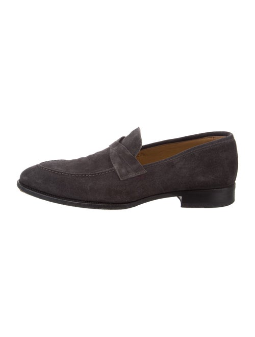 Di Bianco Suede Loafers