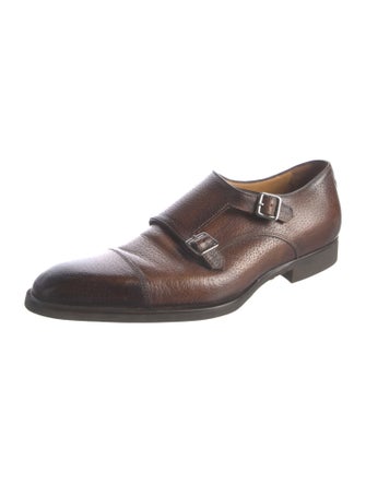 Di Bianco Leather Monk Straps