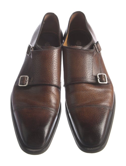 Di Bianco Leather Monk Straps