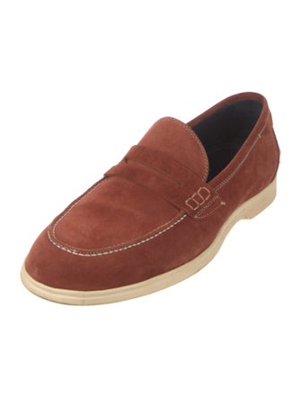 Di Bianco Suede Loafers