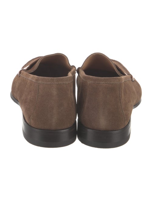 Di Bianco Suede Dress Loafers