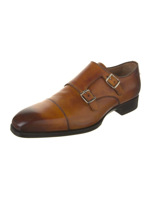 Di Bianco Leather Monk Straps
