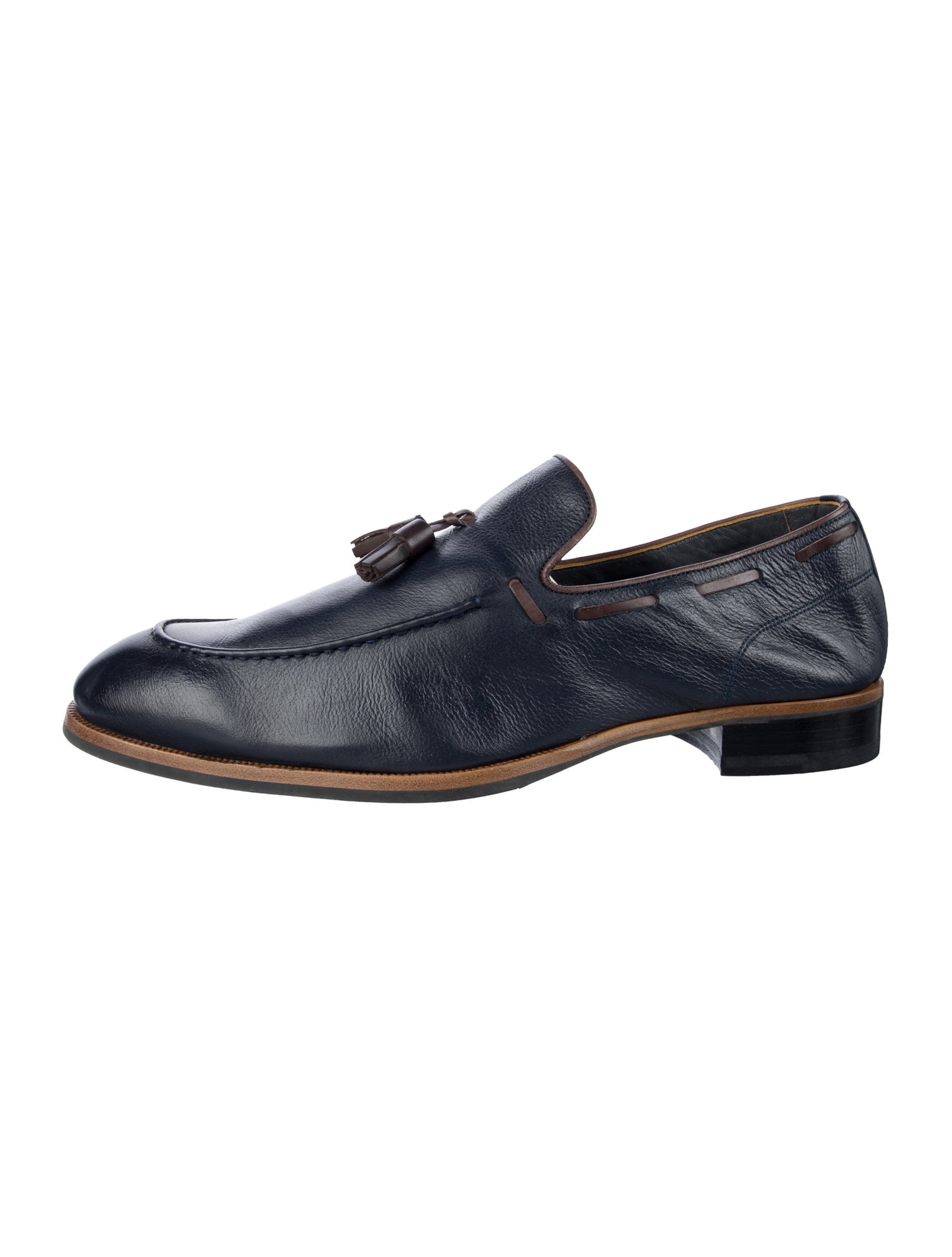 Di Bianco Leather Dress Loafers