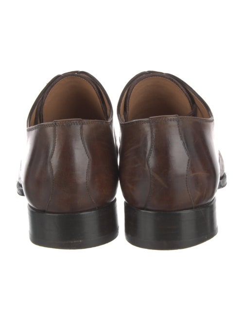 Di Bianco Leather Derby Shoes