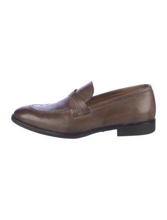 Di Bianco Leather Dress Loafers