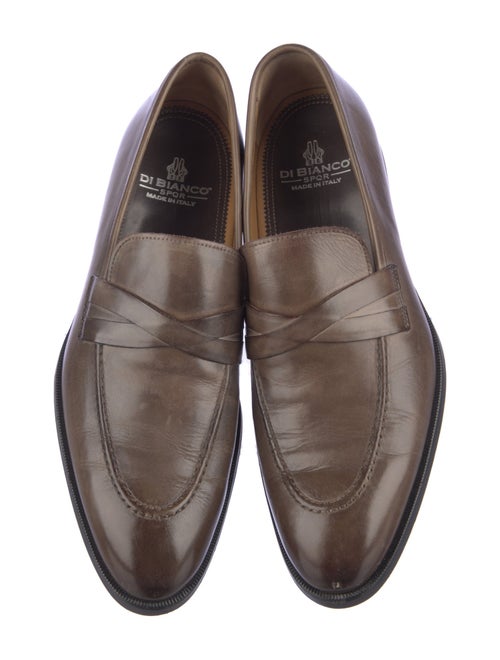 Di Bianco Leather Dress Loafers