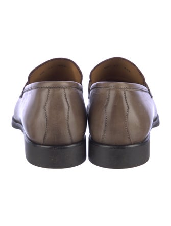 Di Bianco Leather Dress Loafers