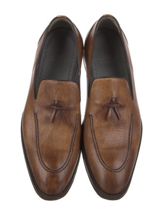 Di Bianco Leather Dress Loafers