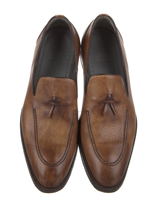Di Bianco Leather Dress Loafers