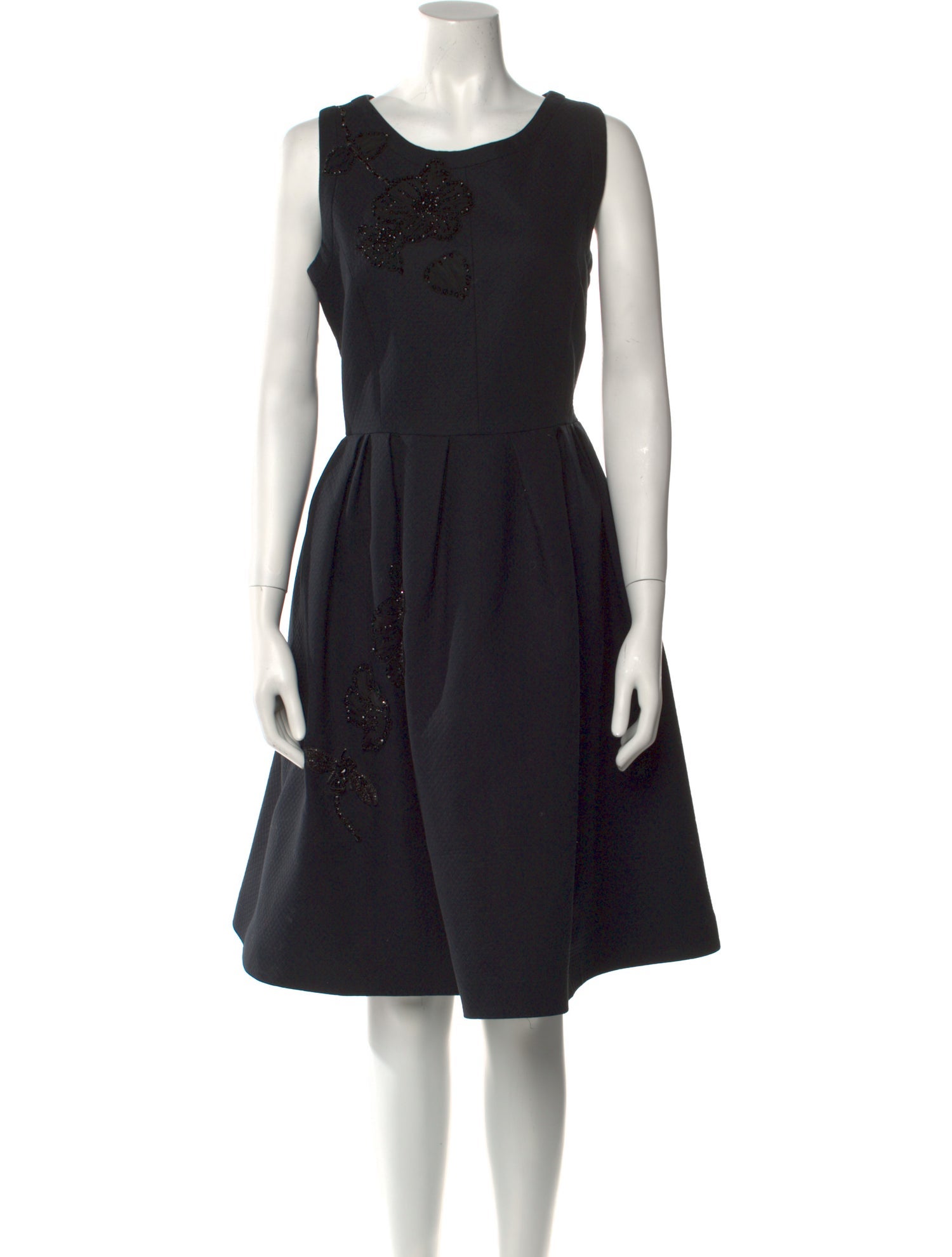 Dice Kayek Scoop Neck Midi Length Dress w/ Tags