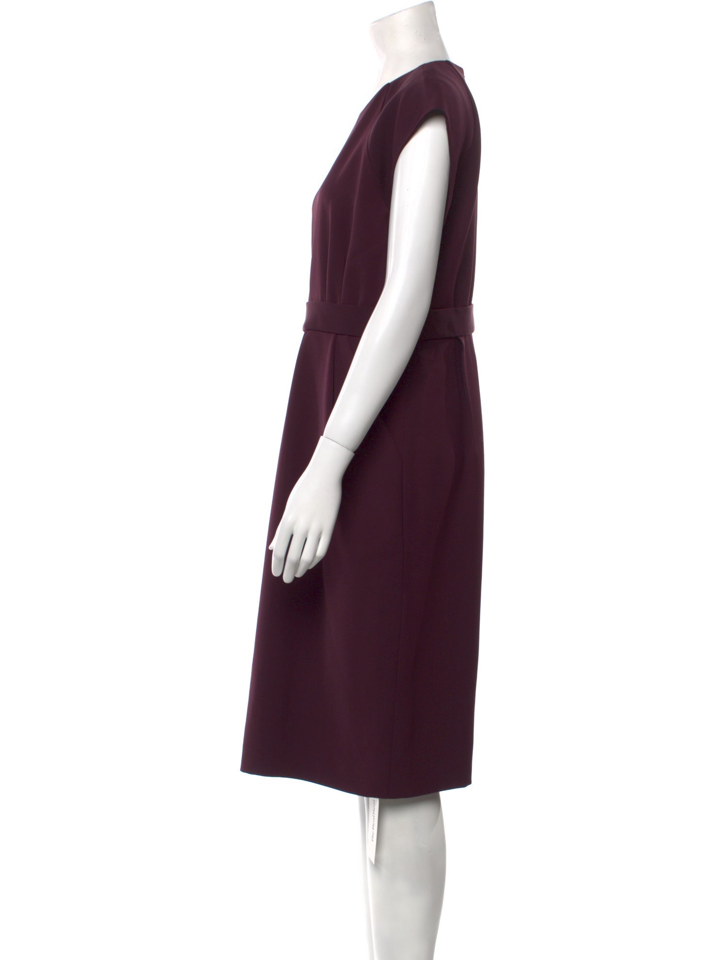 Dice Kayek Crew Neck Knee-Length Dress