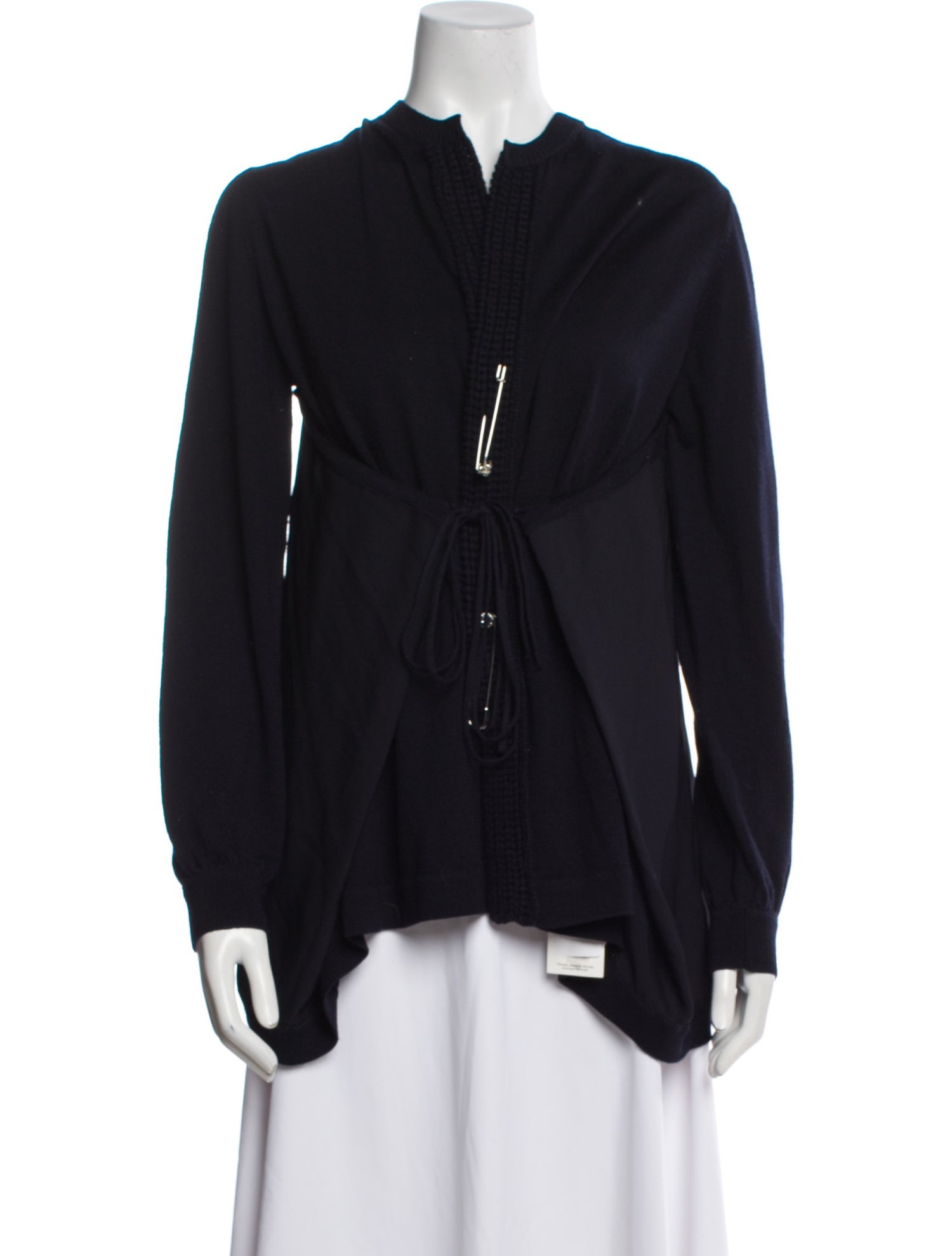 Dice Kayek Wool Crew Neck Sweater