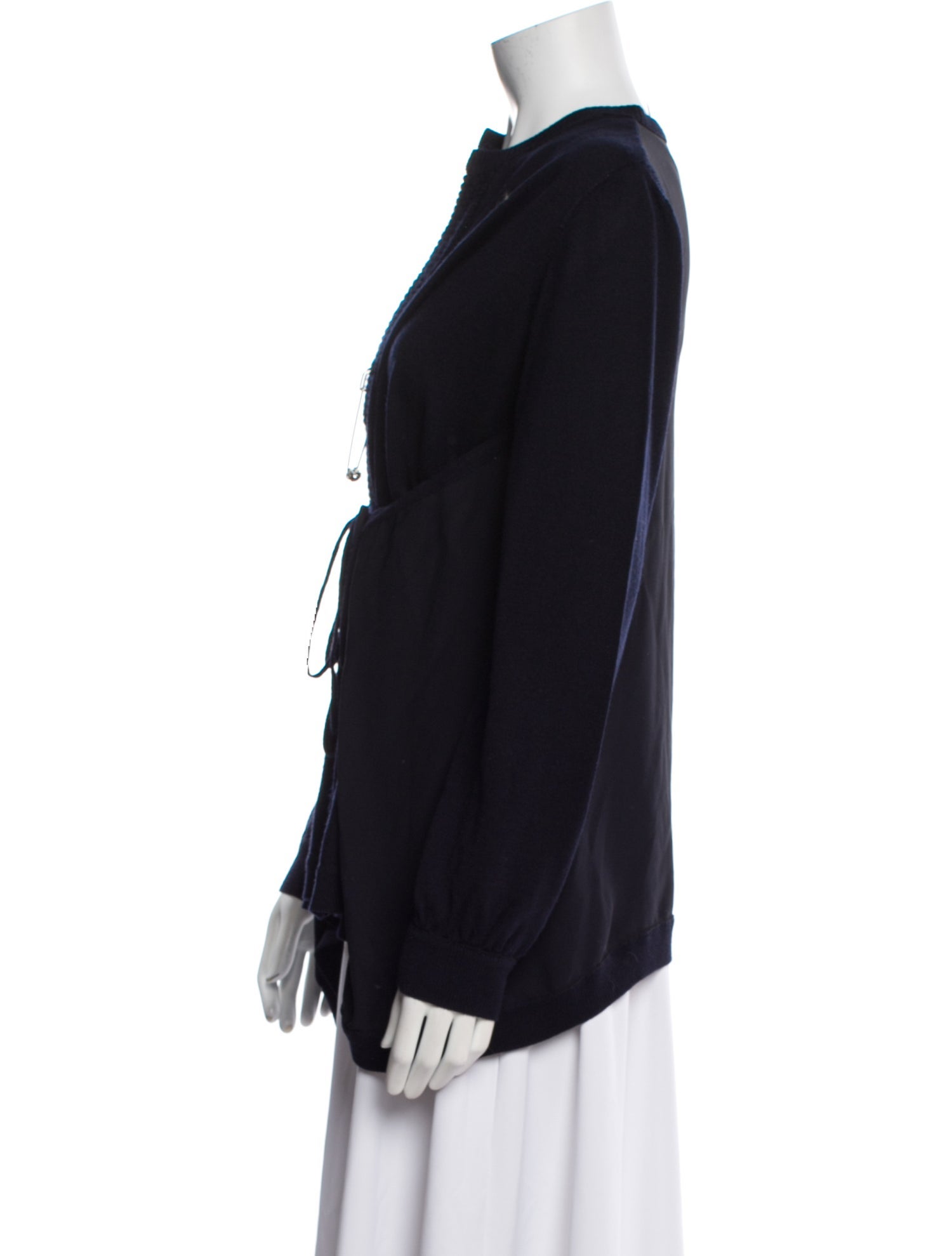 Dice Kayek Wool Crew Neck Sweater