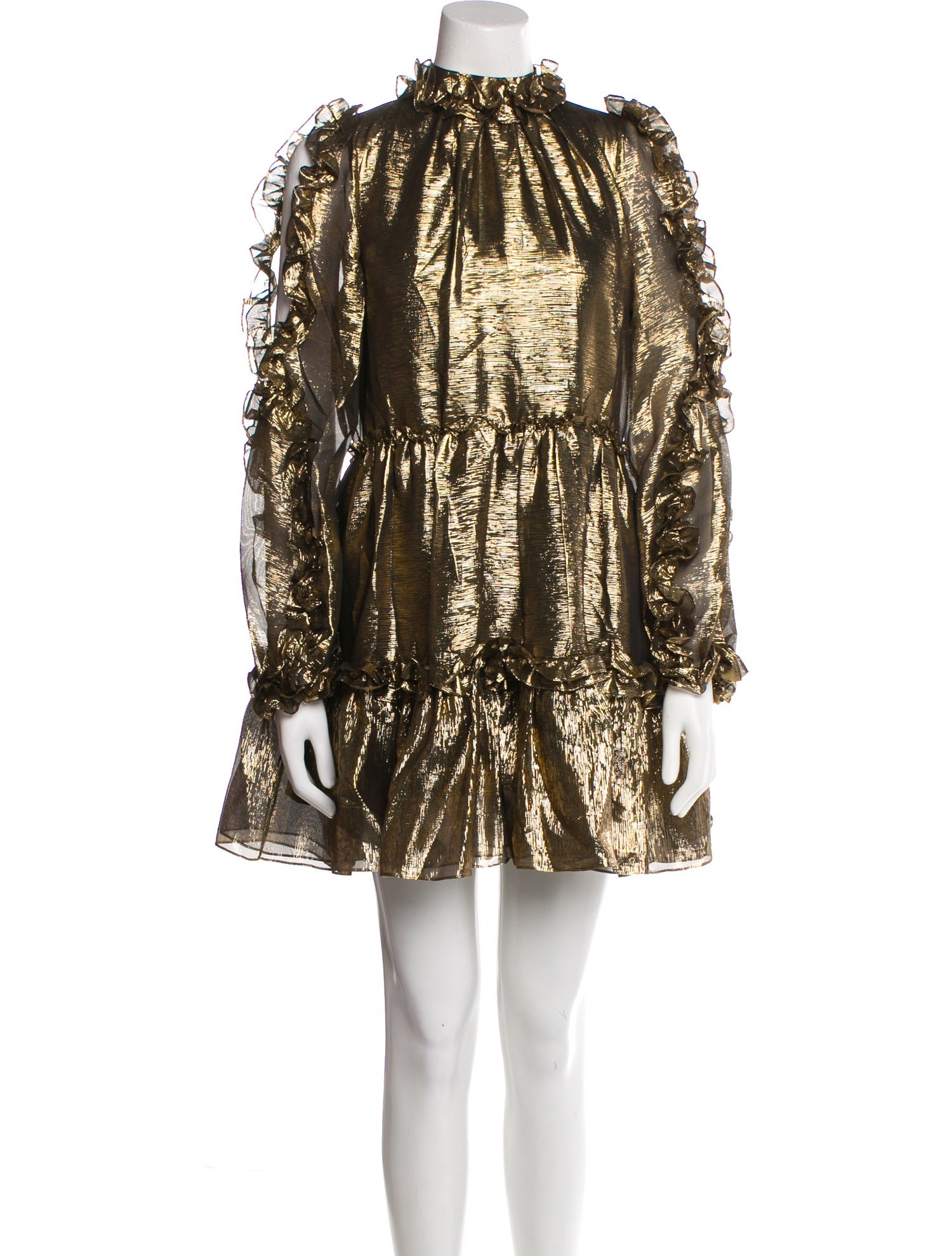 Dice Kayek Silk Mini Dress w/ Tags