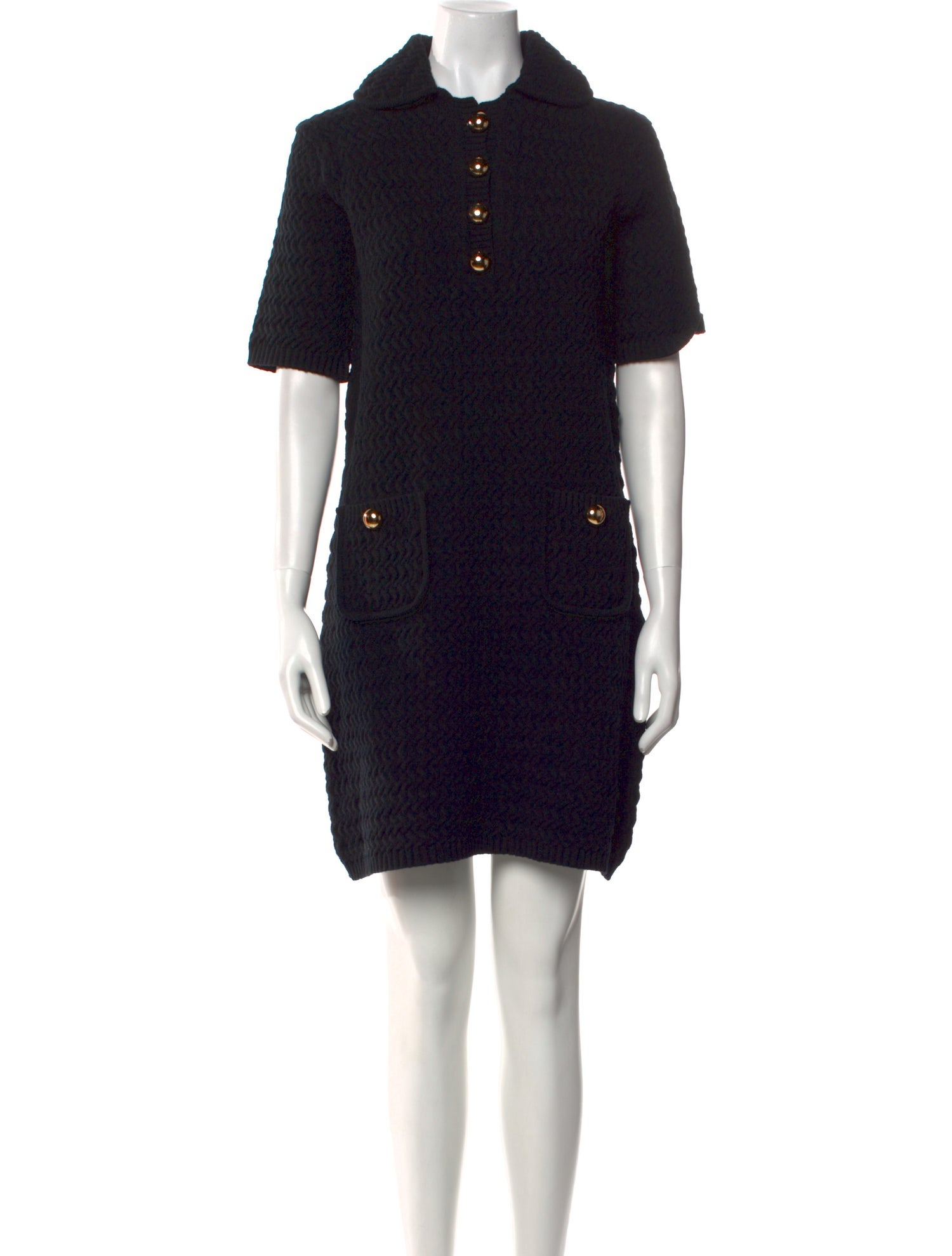 Dice Kayek Wool Mini Dress