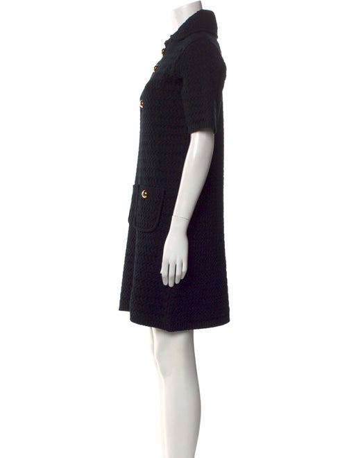 Dice Kayek Wool Mini Dress