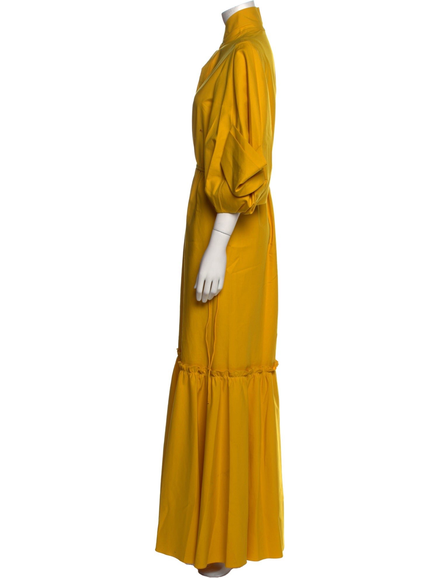 Dice Kayek Mock Neck Long Dress