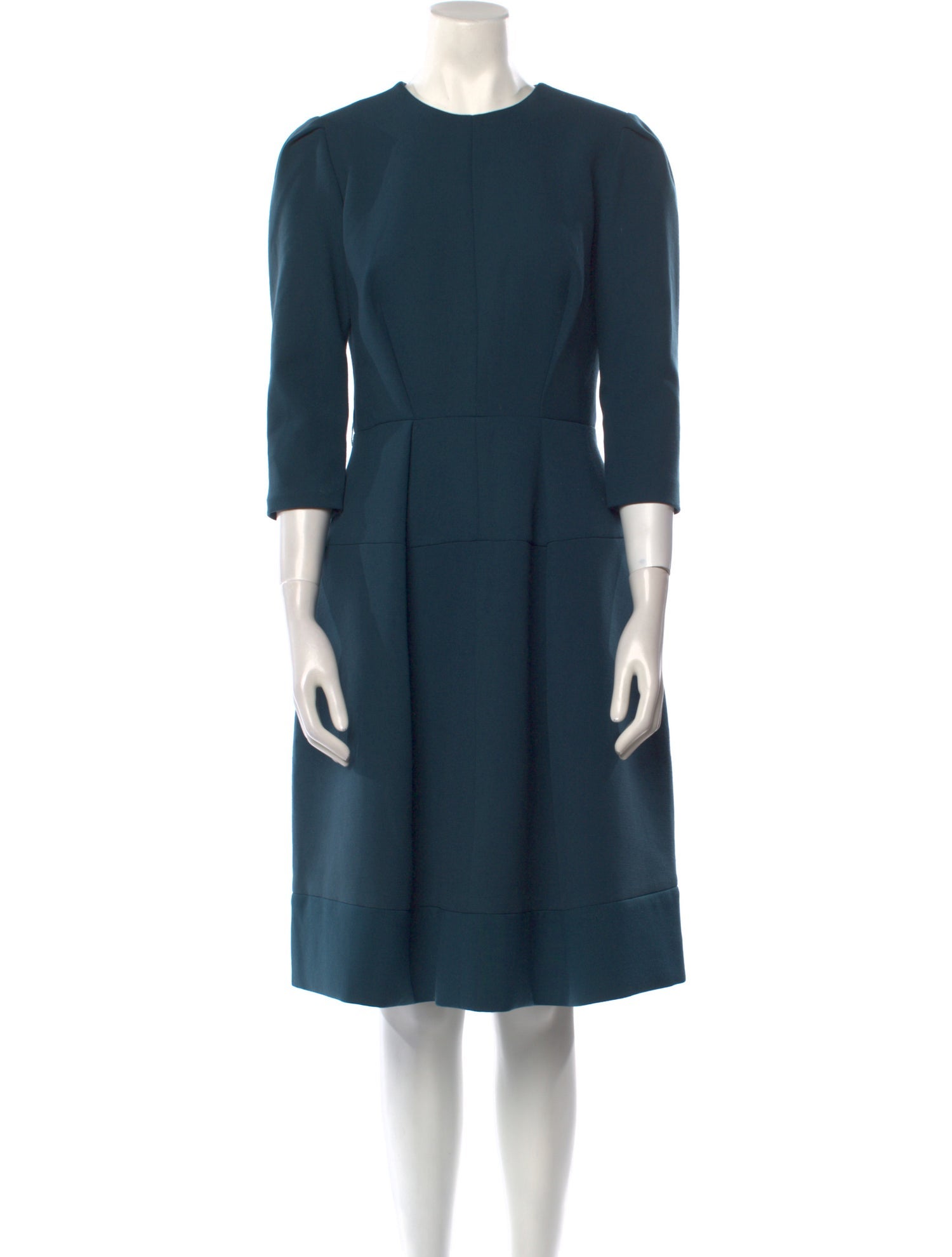 Dice Kayek Crew Neck Knee-Length Dress