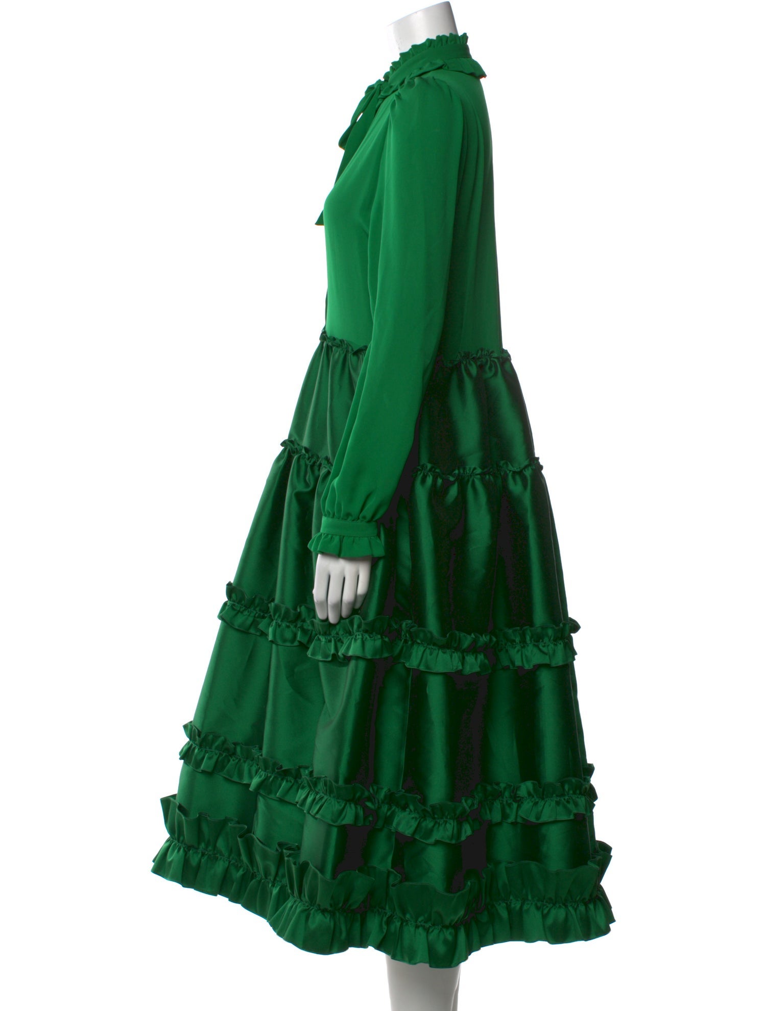 Dice Kayek Silk Midi Length Dress