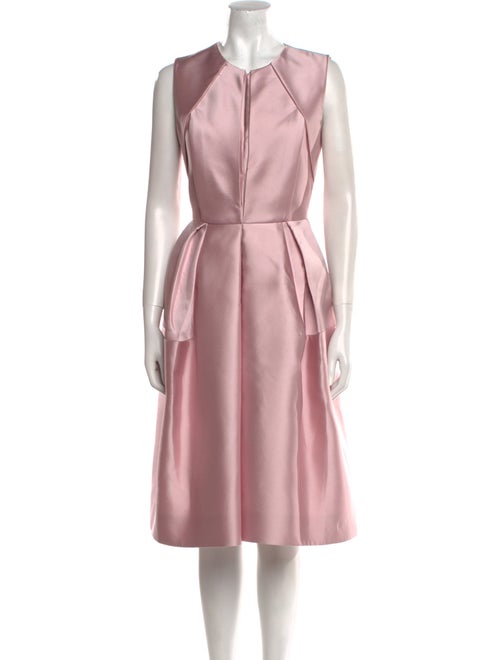 Dice Kayek Satin Midi Length Dress