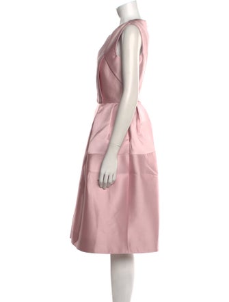 Dice Kayek Satin Midi Length Dress