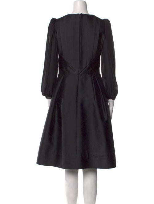 Dice Kayek Bateau Neckline Midi Length Dress