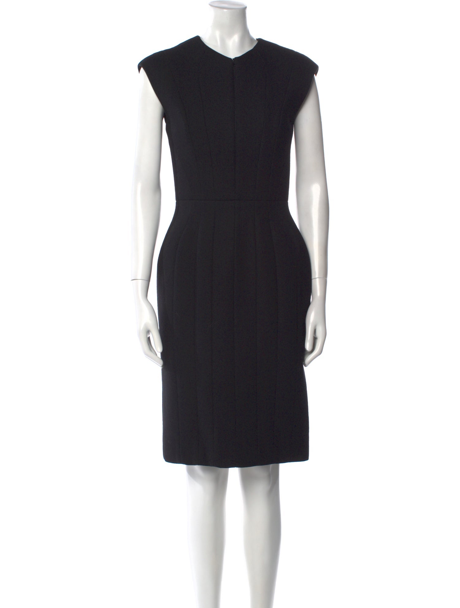 Dice Kayek Crew Neck Knee-Length Dress