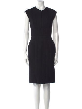 Dice Kayek Crew Neck Knee-Length Dress