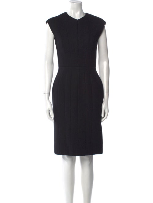 Dice Kayek Crew Neck Knee-Length Dress