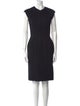 Dice Kayek Crew Neck Knee-Length Dress