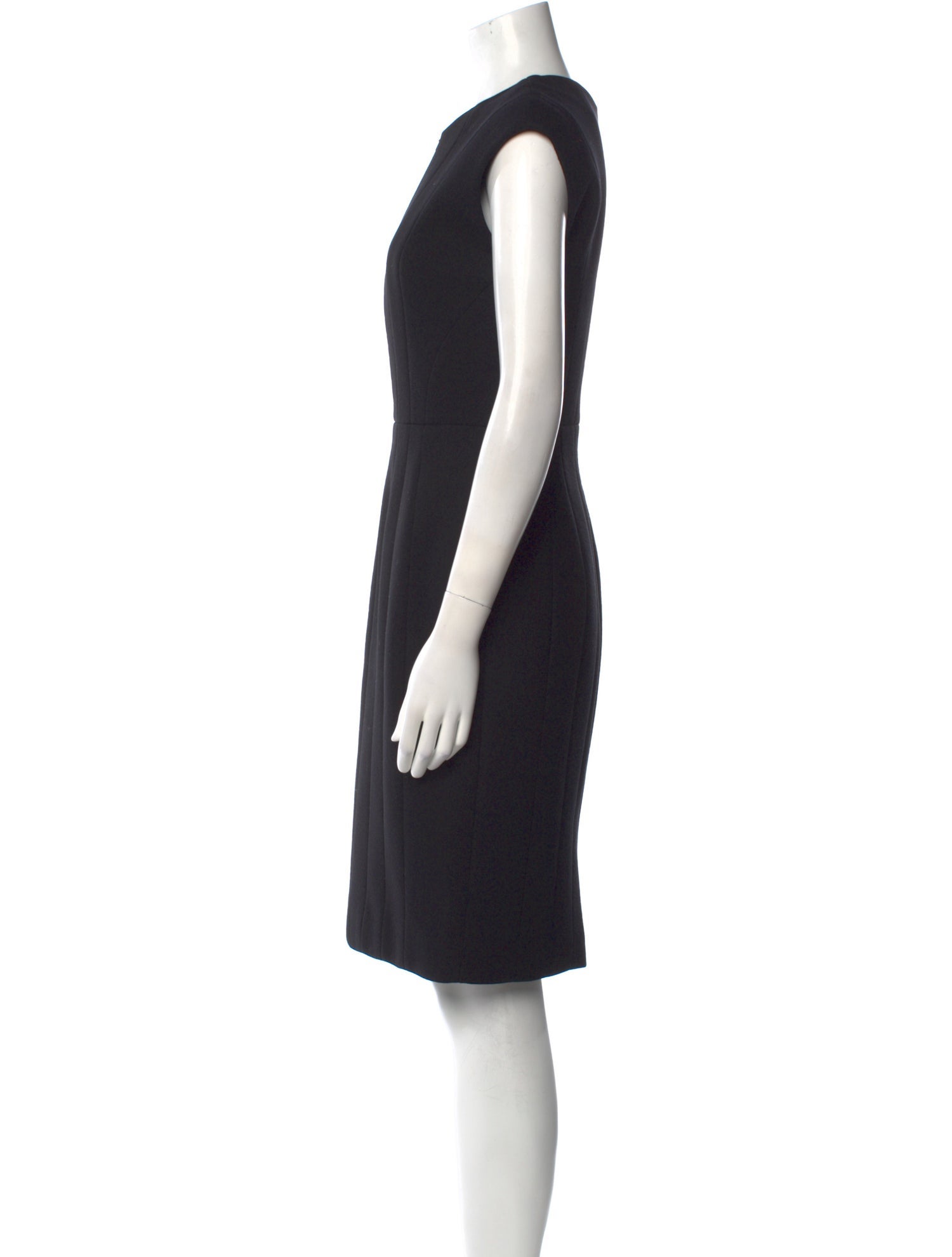 Dice Kayek Crew Neck Knee-Length Dress