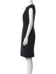Dice Kayek Crew Neck Knee-Length Dress