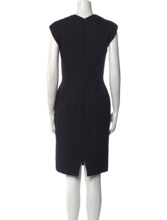 Dice Kayek Crew Neck Knee-Length Dress