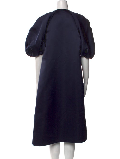 Dice Kayek Crew Neck Midi Length Dress