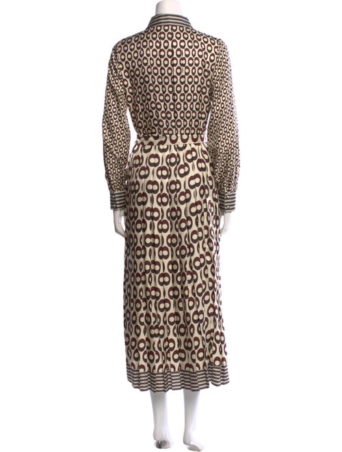 Dice Kayek Animal Print Long Dress