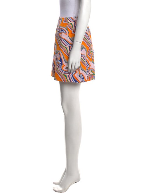 Dice Kayek Printed Mini Skirt