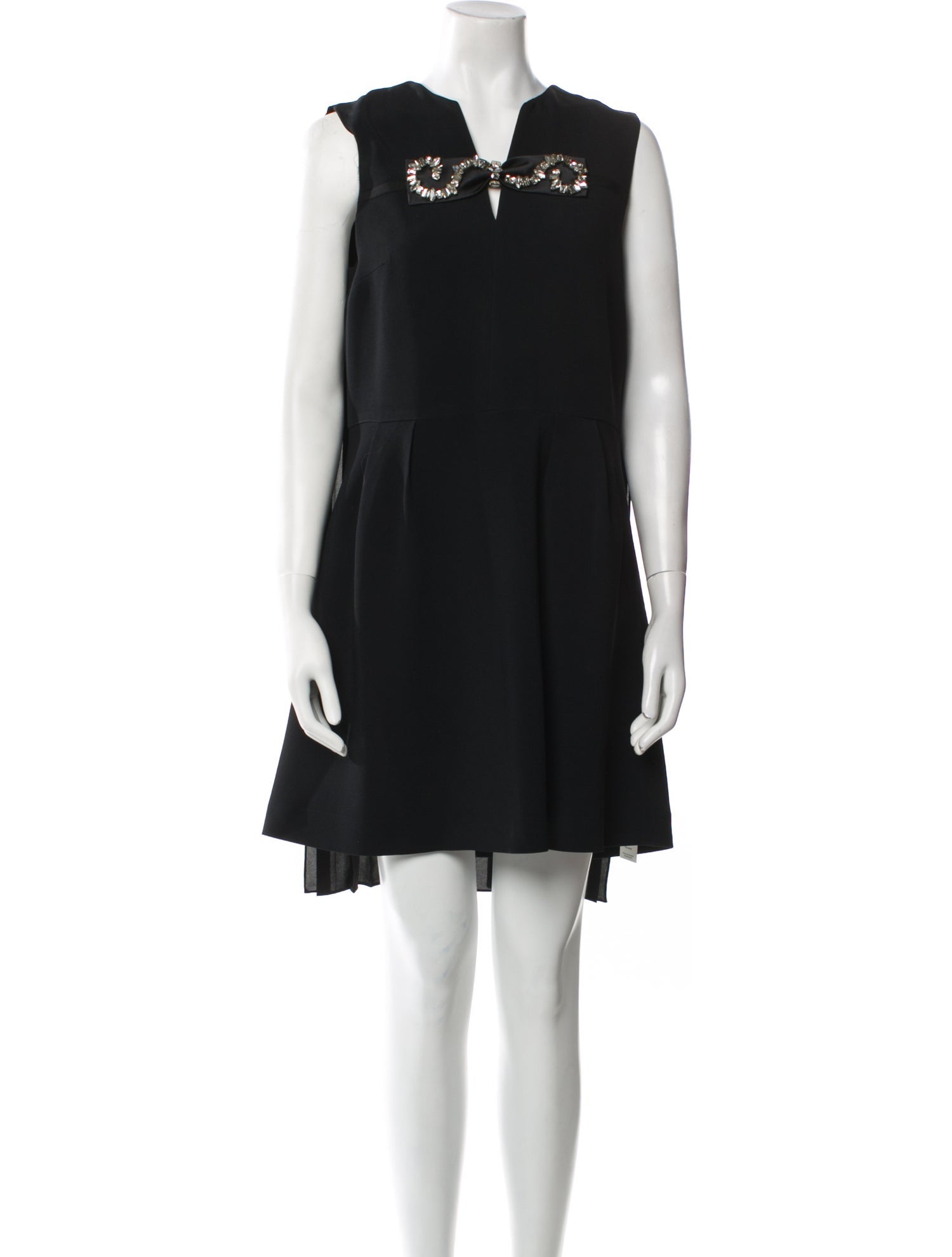 Dice Kayek V-Neck Mini Dress
