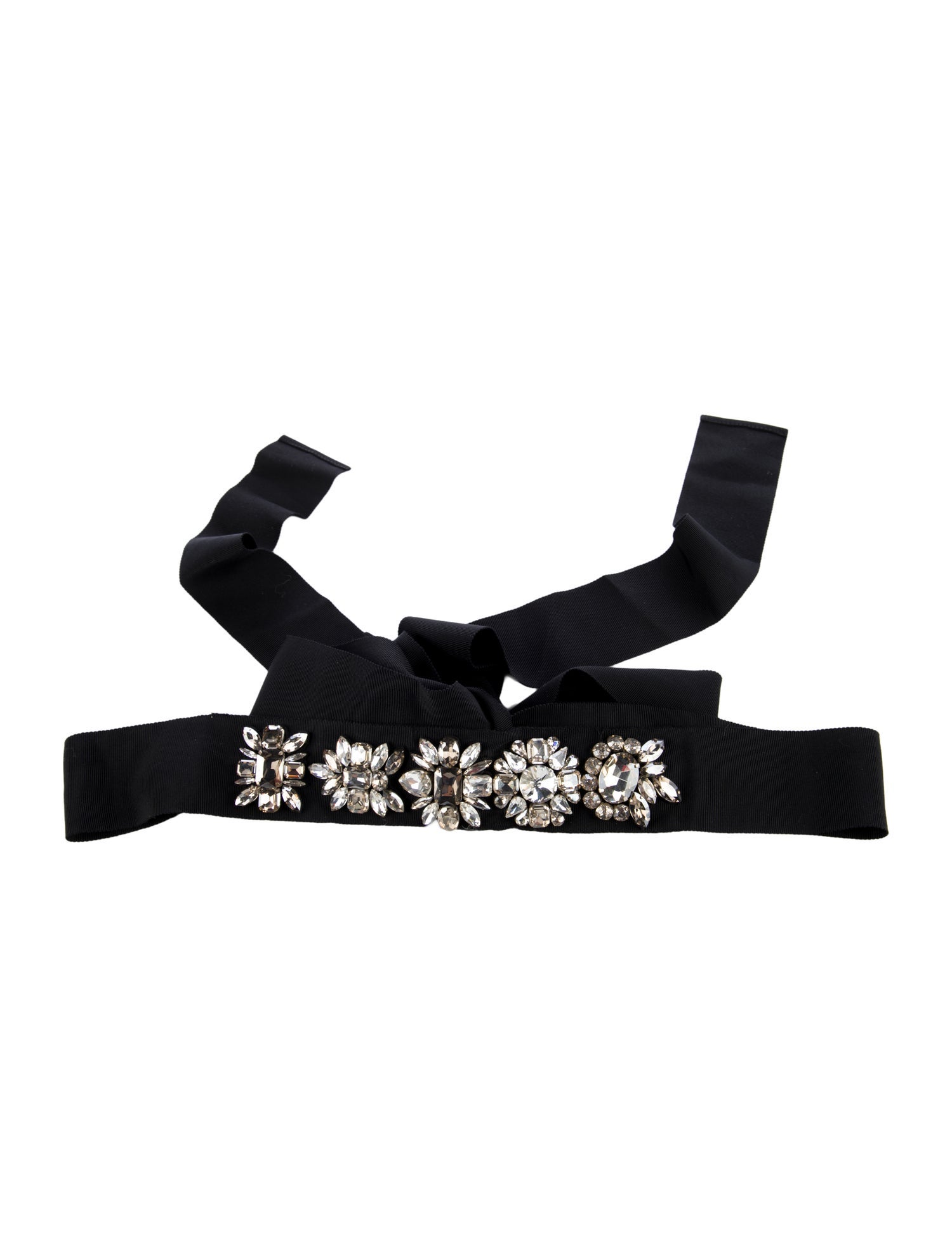 Dice Kayek Crystal Embellishments Waist Belt