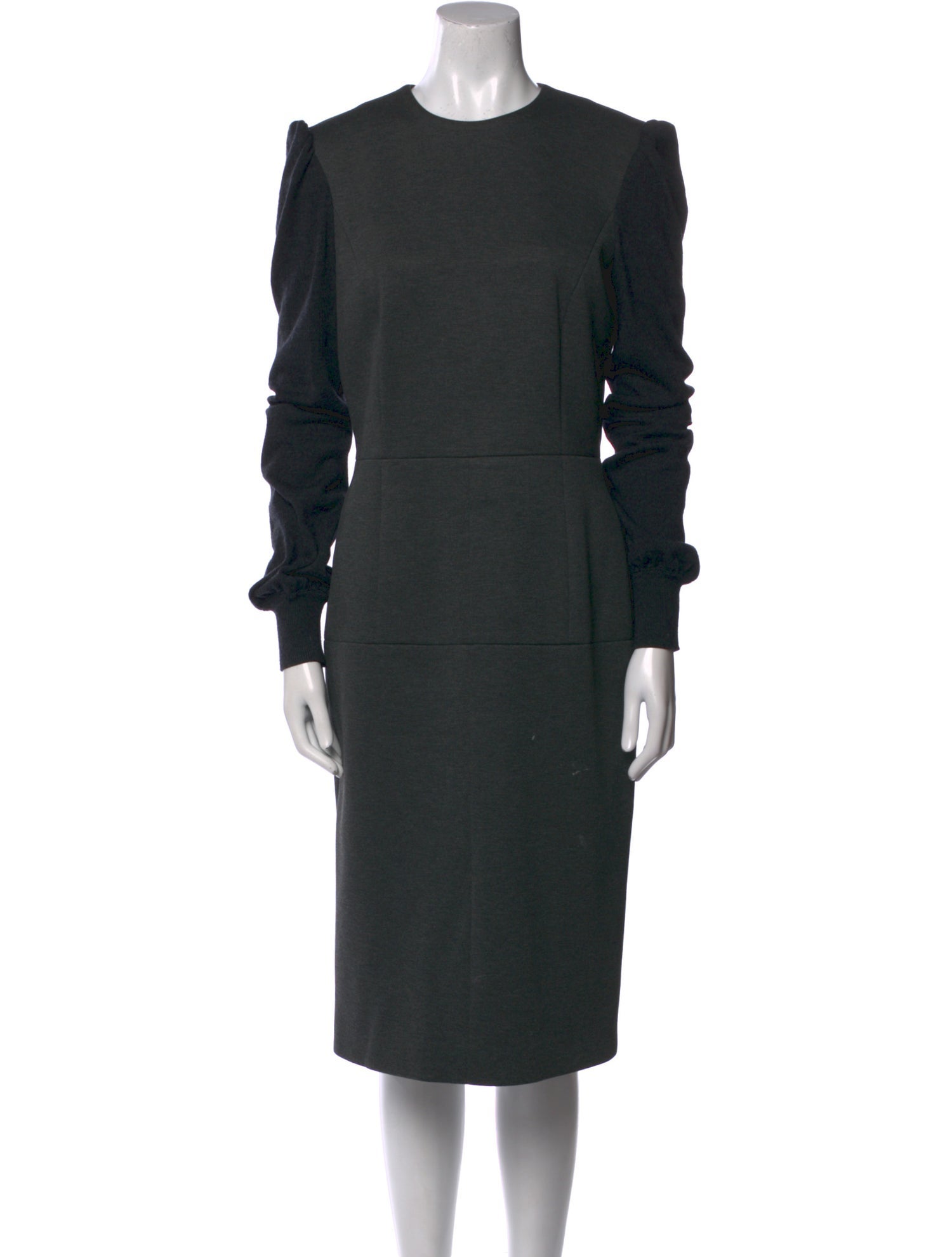 Dice Kayek Crew Neck Midi Length Dress