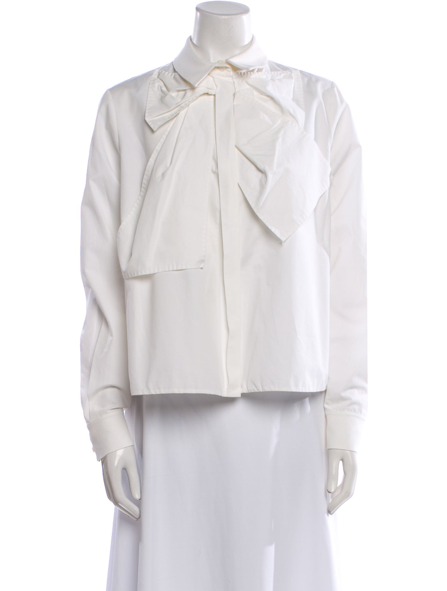 Dice Kayek Long Sleeve Button-Up Top